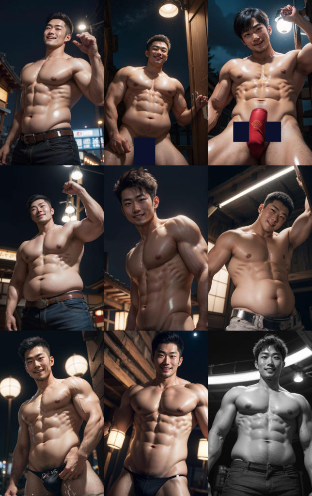 DreamShaperで生成された男性イラスト