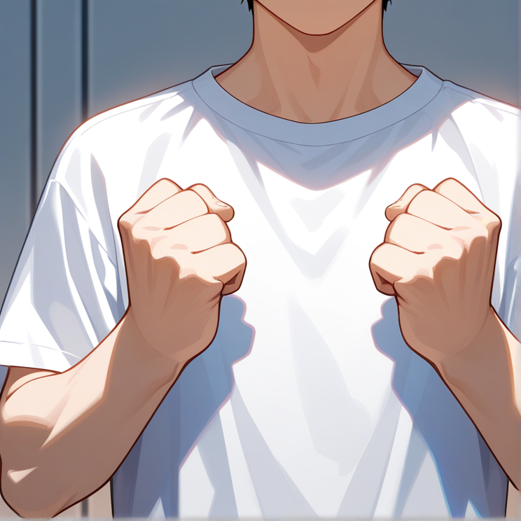 指毛プロンプトなしで生成した画像